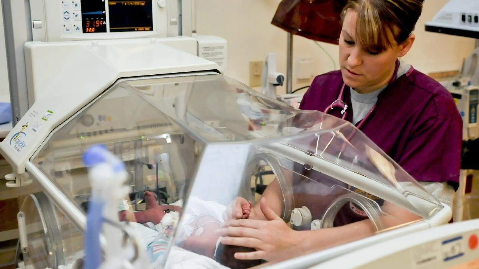 Niños en hospital